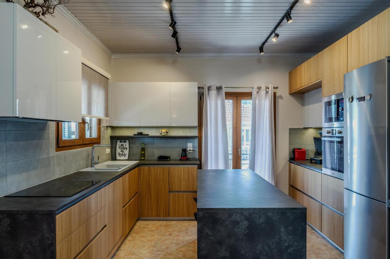 G.R Luxury Apartment Kalligoni Exterior foto